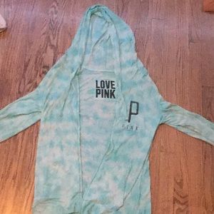 Pink zip up jacket